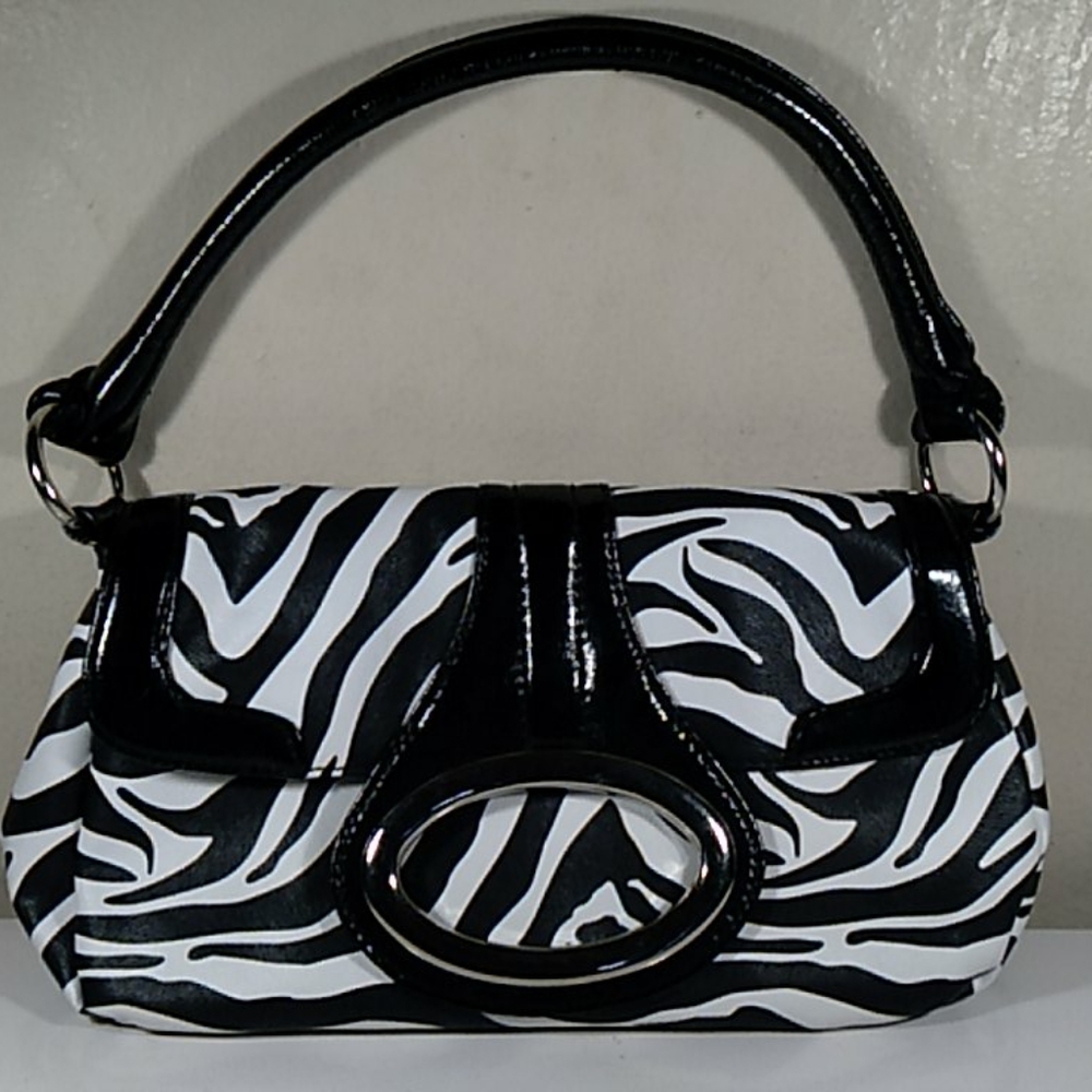 Mini Leopard Print Handbag by Chateau